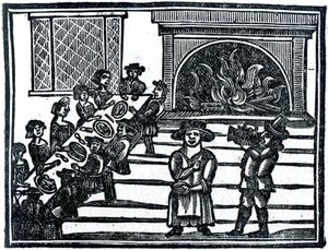 Divertissement de Noël, une illustration de 